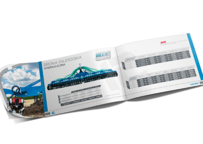 produkcja graficzna i druk folderów